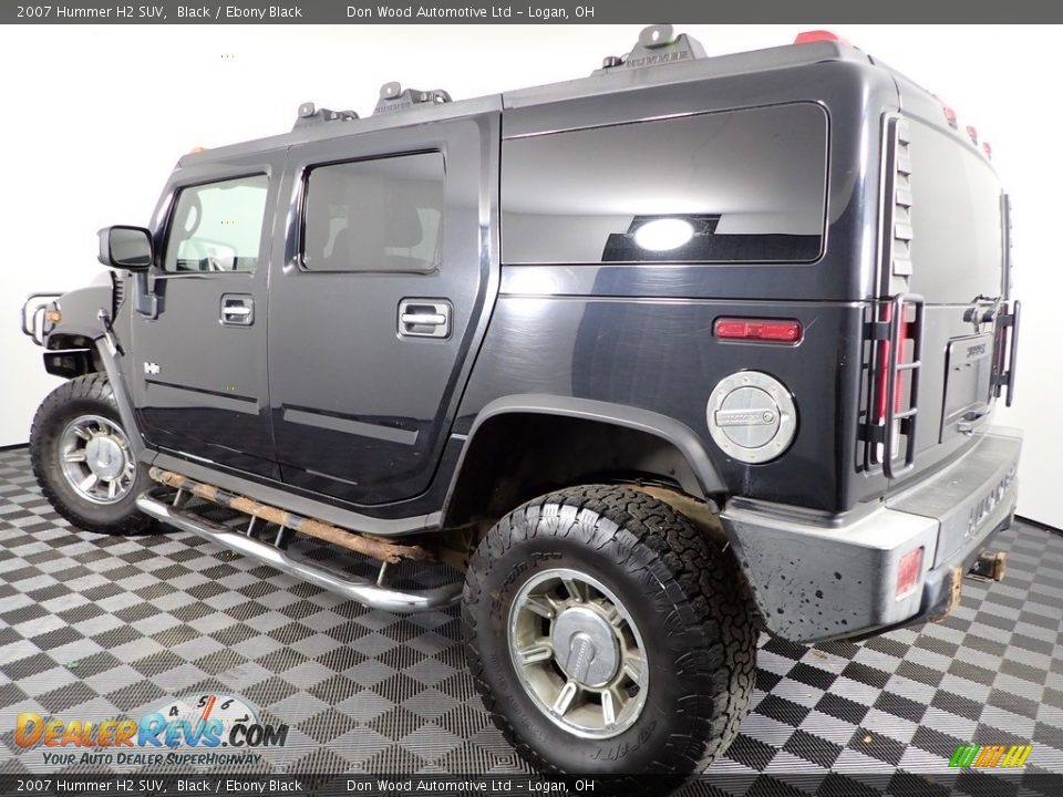 2007 Hummer H2 SUV Black / Ebony Black Photo #11