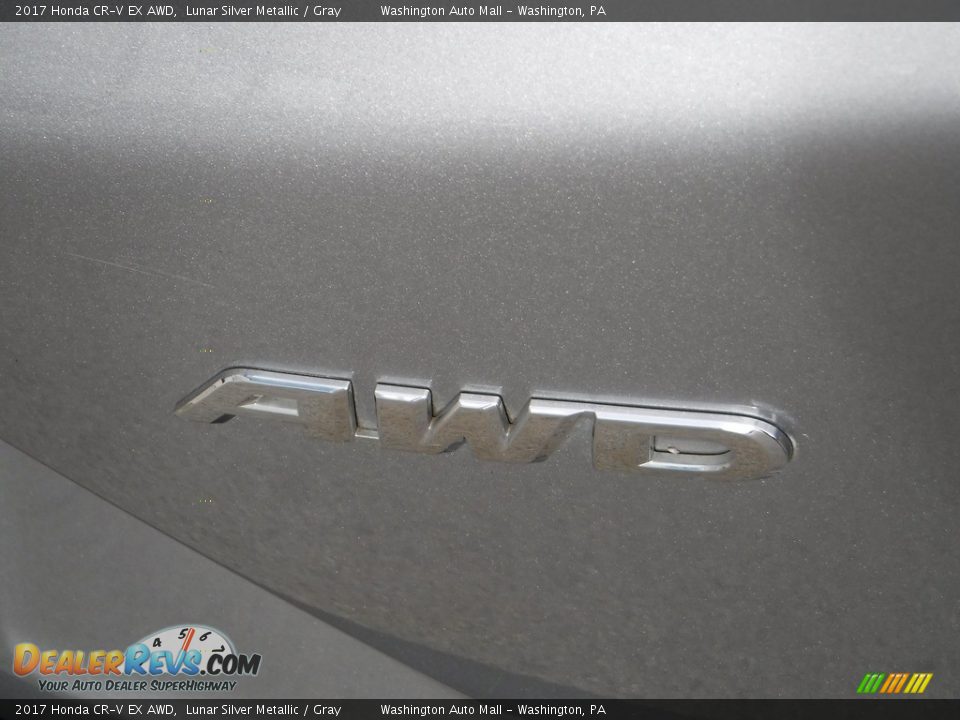 2017 Honda CR-V EX AWD Lunar Silver Metallic / Gray Photo #11