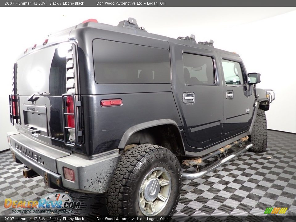 2007 Hummer H2 SUV Black / Ebony Black Photo #14