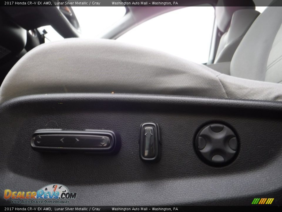 2017 Honda CR-V EX AWD Lunar Silver Metallic / Gray Photo #15
