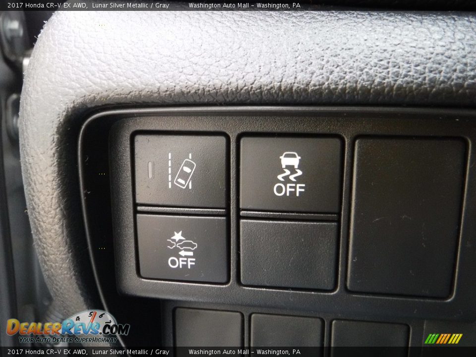 2017 Honda CR-V EX AWD Lunar Silver Metallic / Gray Photo #17