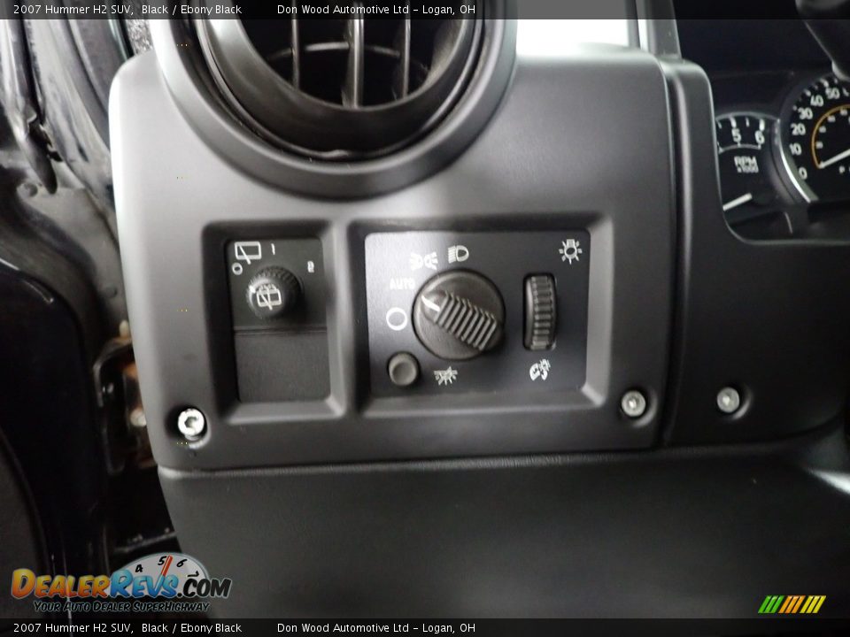 2007 Hummer H2 SUV Black / Ebony Black Photo #19