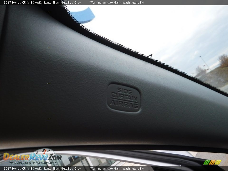 2017 Honda CR-V EX AWD Lunar Silver Metallic / Gray Photo #19