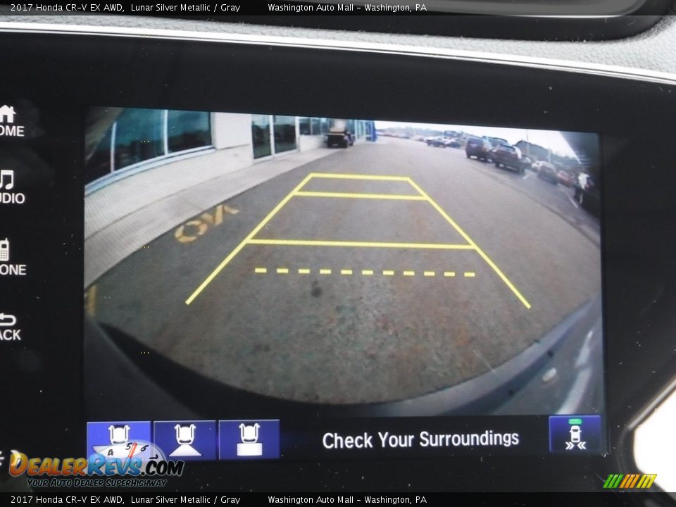 2017 Honda CR-V EX AWD Lunar Silver Metallic / Gray Photo #23