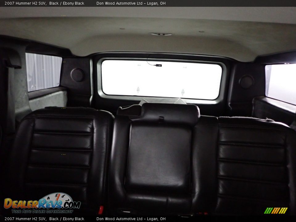 2007 Hummer H2 SUV Black / Ebony Black Photo #26