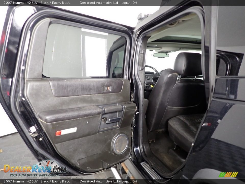 2007 Hummer H2 SUV Black / Ebony Black Photo #27