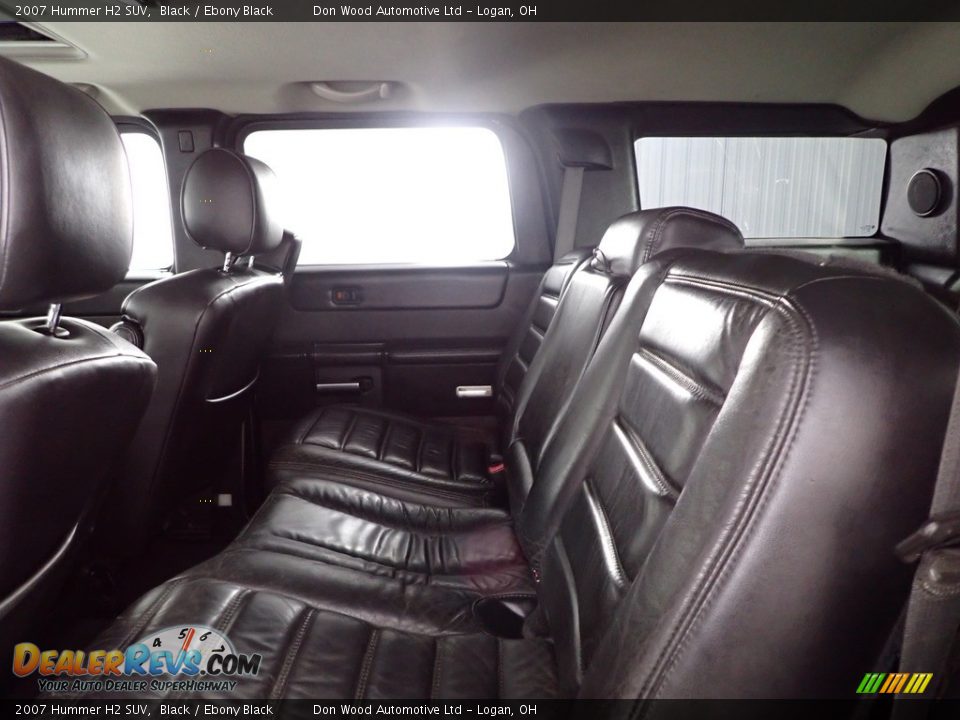 2007 Hummer H2 SUV Black / Ebony Black Photo #28