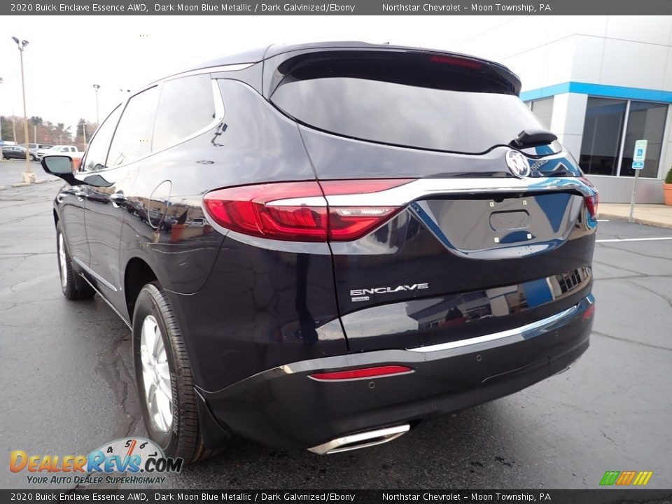 2020 Buick Enclave Essence AWD Dark Moon Blue Metallic / Dark Galvinized/Ebony Photo #5