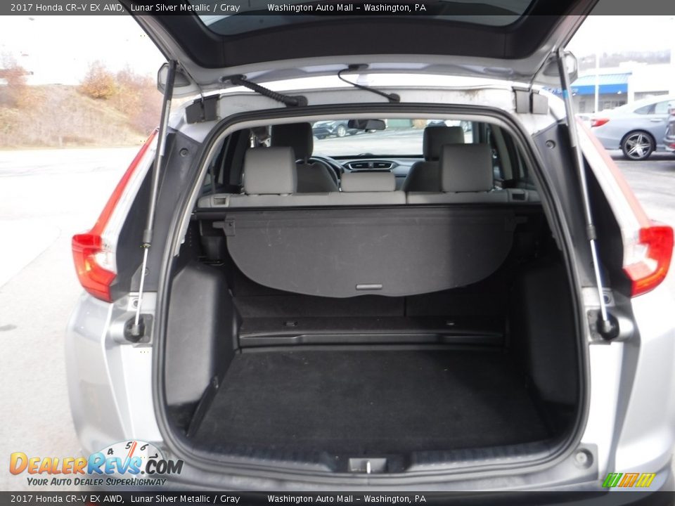 2017 Honda CR-V EX AWD Lunar Silver Metallic / Gray Photo #29
