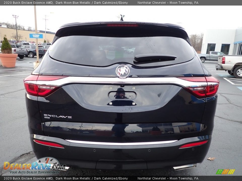 2020 Buick Enclave Essence AWD Dark Moon Blue Metallic / Dark Galvinized/Ebony Photo #6