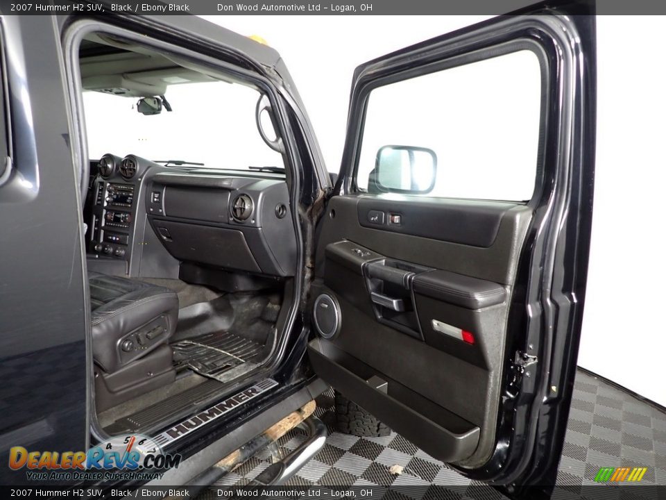 2007 Hummer H2 SUV Black / Ebony Black Photo #30