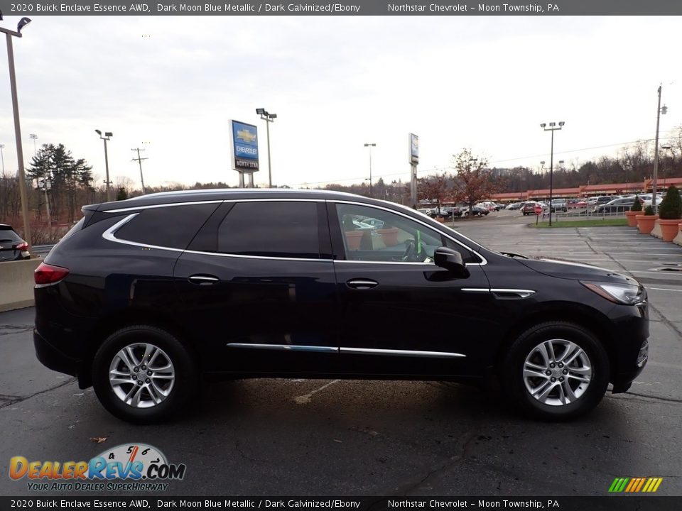 2020 Buick Enclave Essence AWD Dark Moon Blue Metallic / Dark Galvinized/Ebony Photo #10