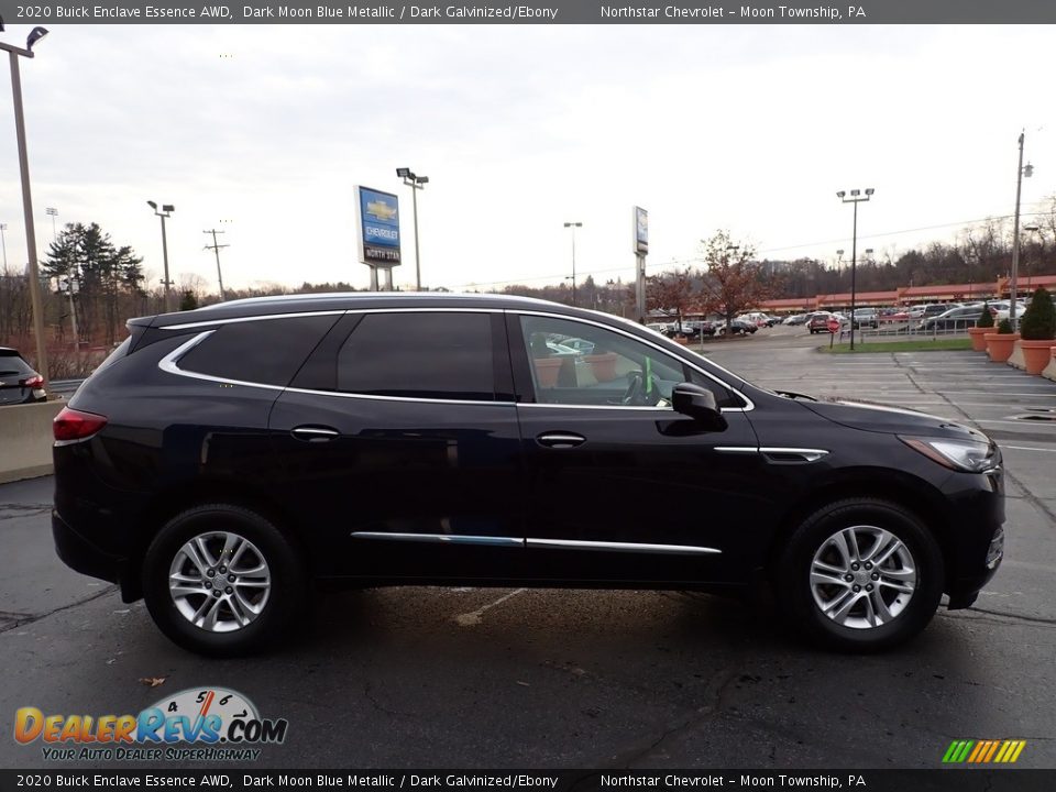 2020 Buick Enclave Essence AWD Dark Moon Blue Metallic / Dark Galvinized/Ebony Photo #10