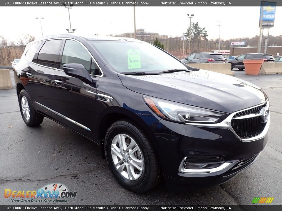 2020 Buick Enclave Essence AWD Dark Moon Blue Metallic / Dark Galvinized/Ebony Photo #11