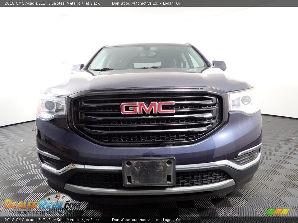 2018 GMC Acadia SLE Blue Steel Metallic / Jet Black Photo #5