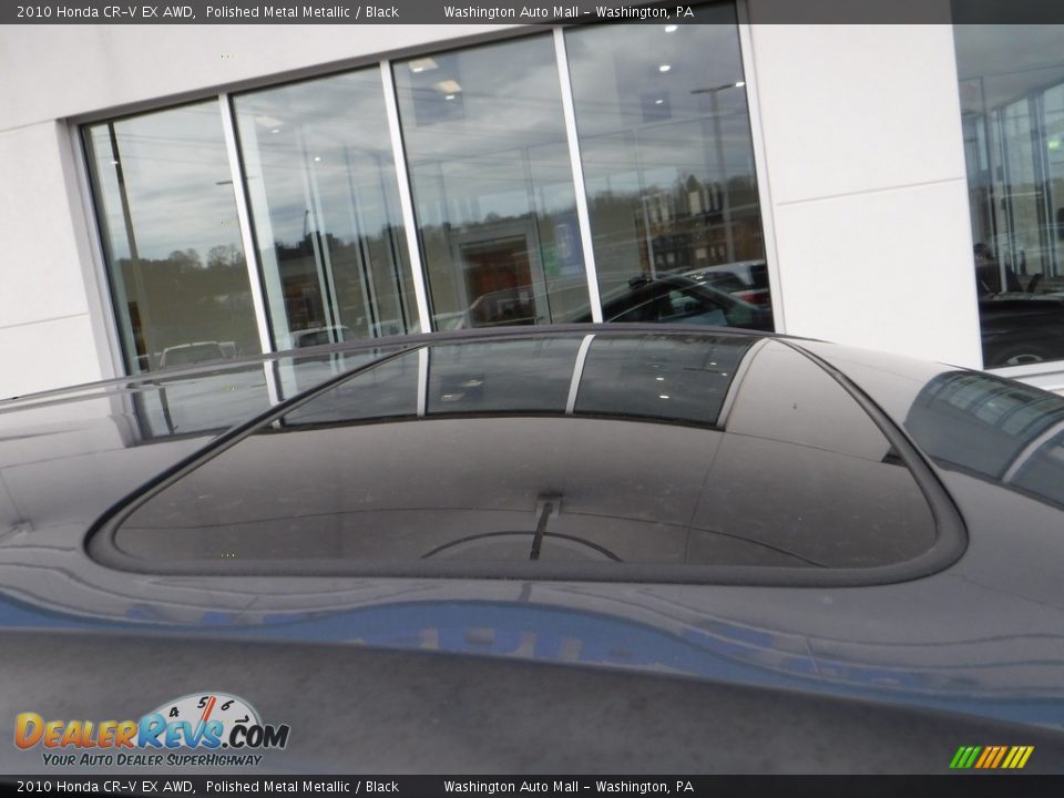 2010 Honda CR-V EX AWD Polished Metal Metallic / Black Photo #3