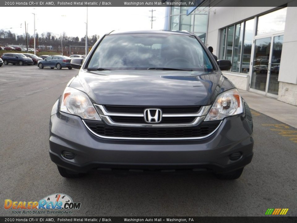2010 Honda CR-V EX AWD Polished Metal Metallic / Black Photo #5