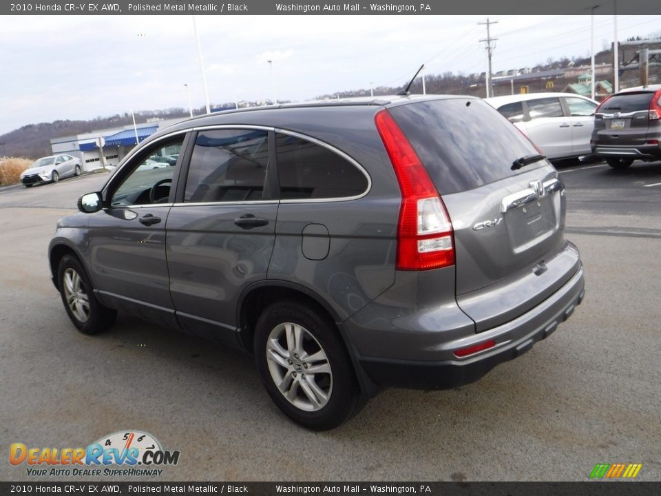 2010 Honda CR-V EX AWD Polished Metal Metallic / Black Photo #8