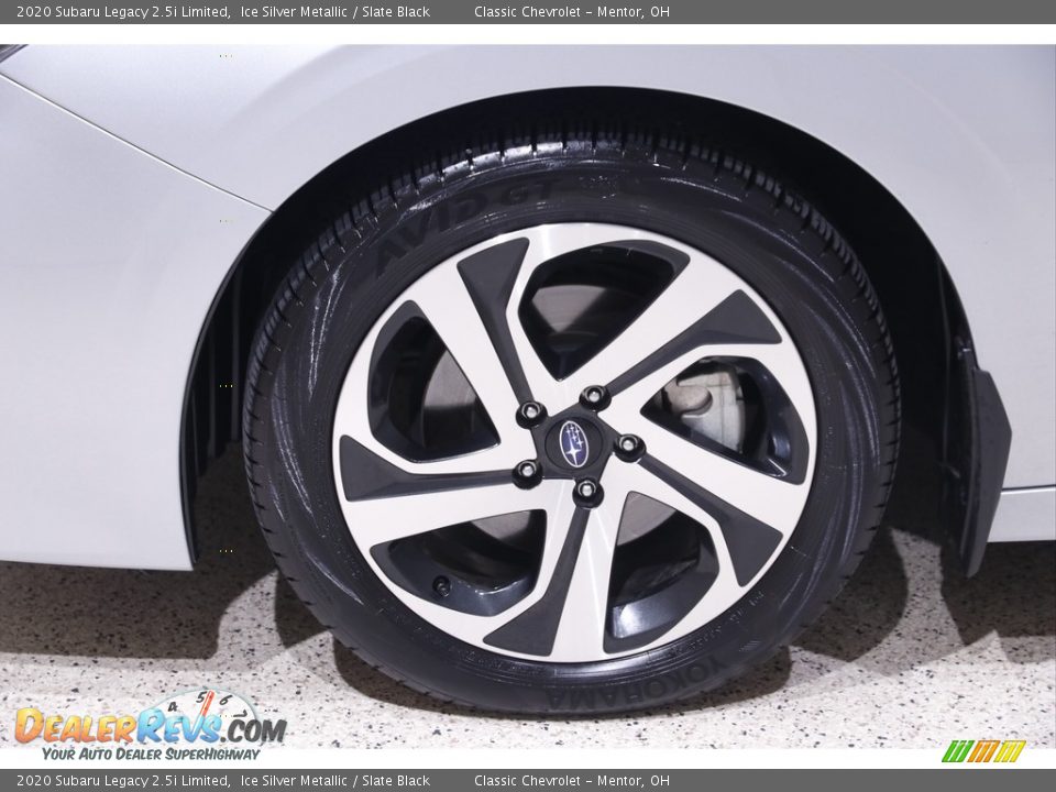 2020 Subaru Legacy 2.5i Limited Ice Silver Metallic / Slate Black Photo #23