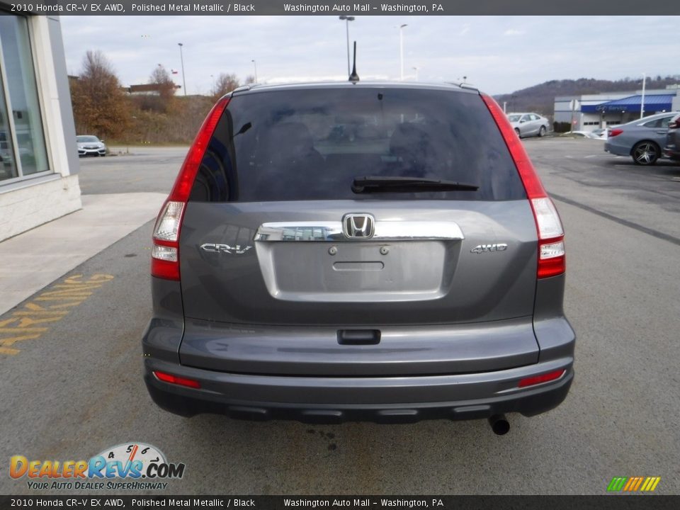 2010 Honda CR-V EX AWD Polished Metal Metallic / Black Photo #9