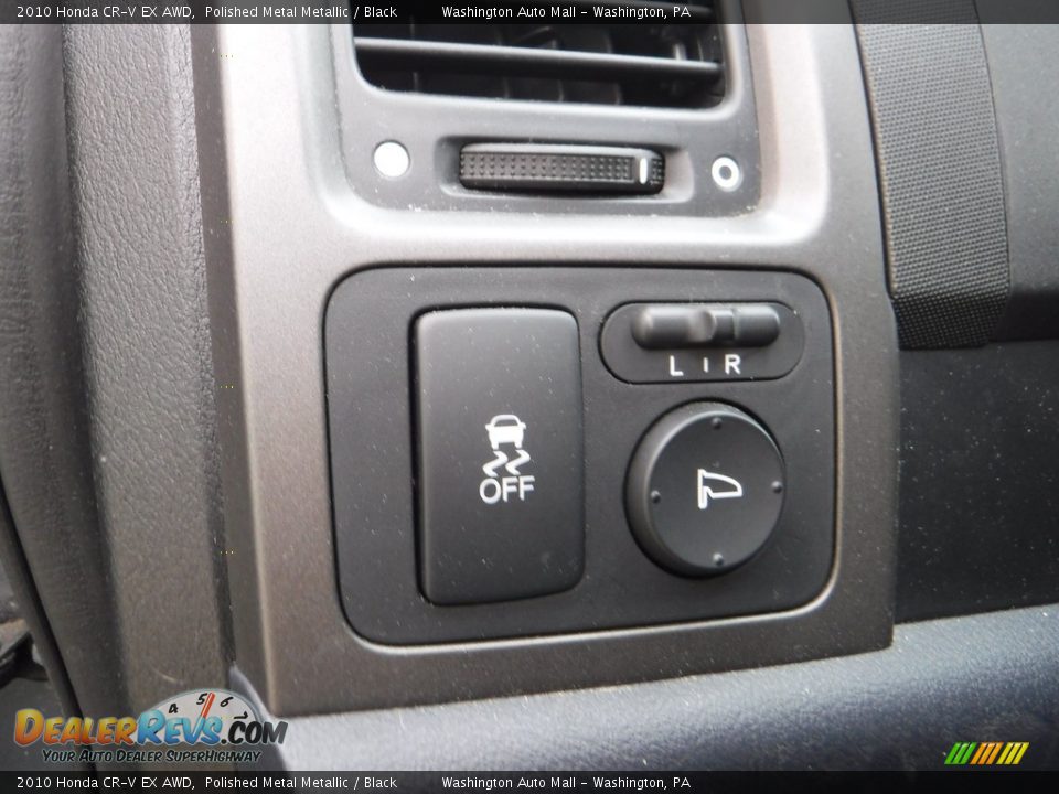 2010 Honda CR-V EX AWD Polished Metal Metallic / Black Photo #15