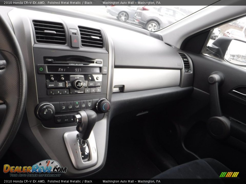 2010 Honda CR-V EX AWD Polished Metal Metallic / Black Photo #17