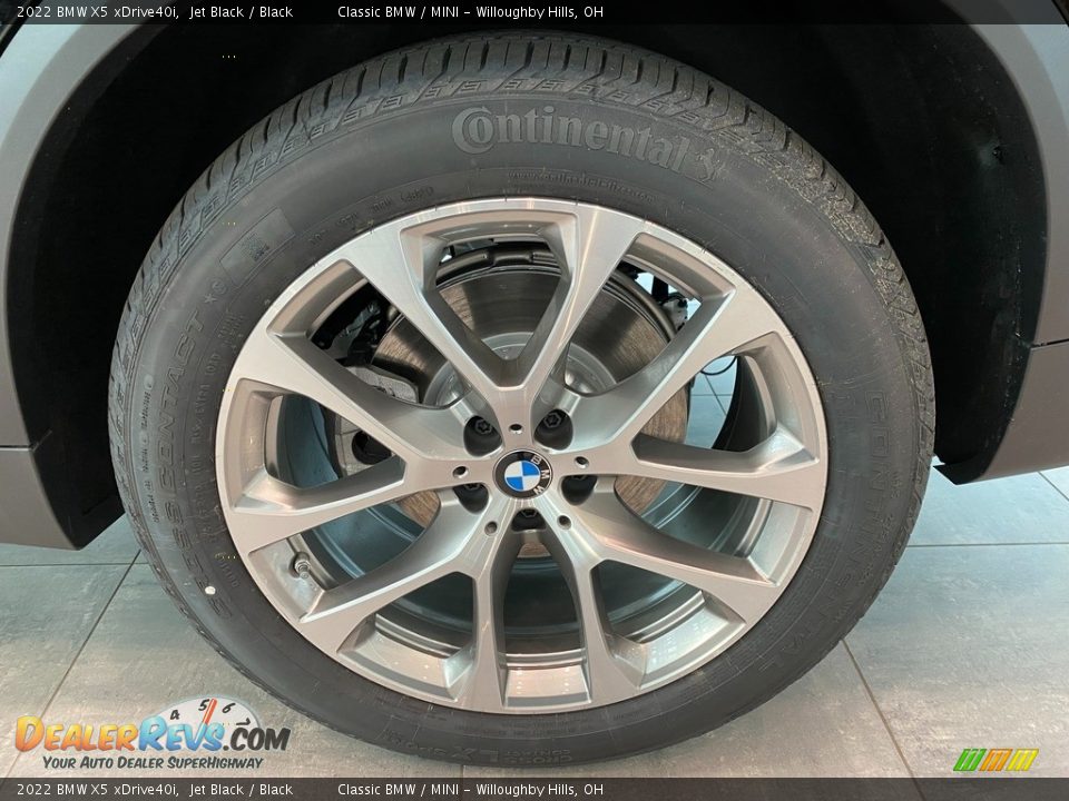 2022 BMW X5 xDrive40i Jet Black / Black Photo #3
