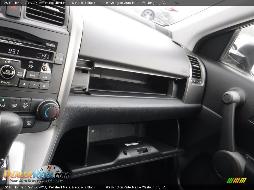 2010 Honda CR-V EX AWD Polished Metal Metallic / Black Photo #21