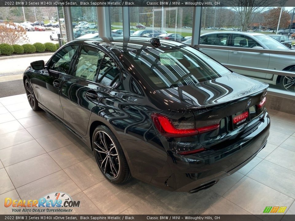 2022 BMW 3 Series M340i xDrive Sedan Black Sapphire Metallic / Black Photo #2