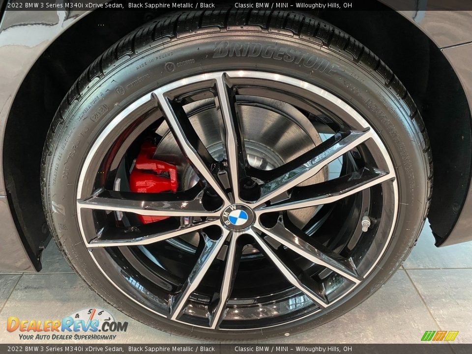 2022 BMW 3 Series M340i xDrive Sedan Black Sapphire Metallic / Black Photo #3