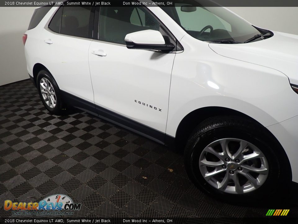 2018 Chevrolet Equinox LT AWD Summit White / Jet Black Photo #5