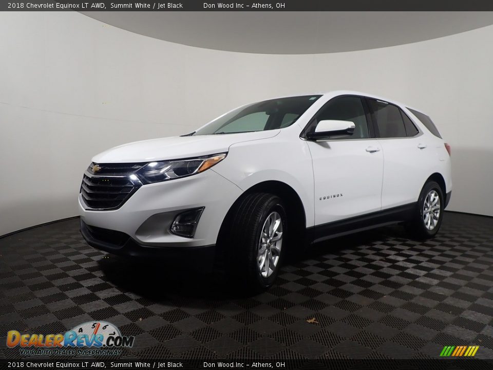2018 Chevrolet Equinox LT AWD Summit White / Jet Black Photo #9