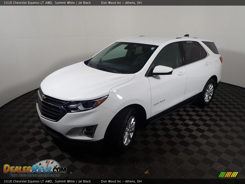 2018 Chevrolet Equinox LT AWD Summit White / Jet Black Photo #10