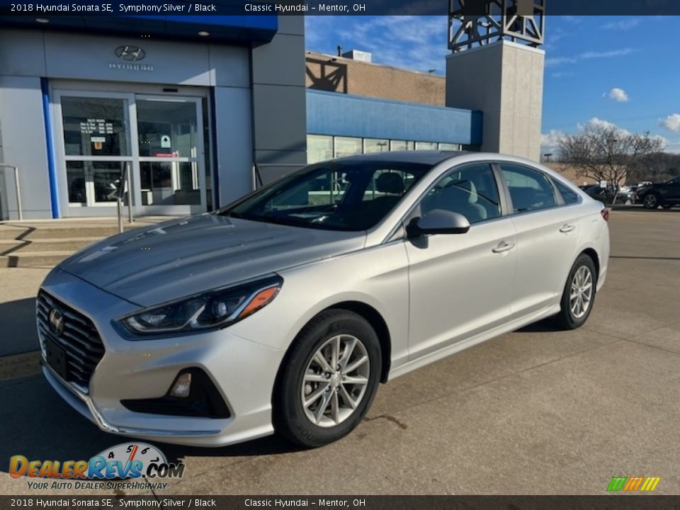 2018 Hyundai Sonata SE Symphony Silver / Black Photo #1