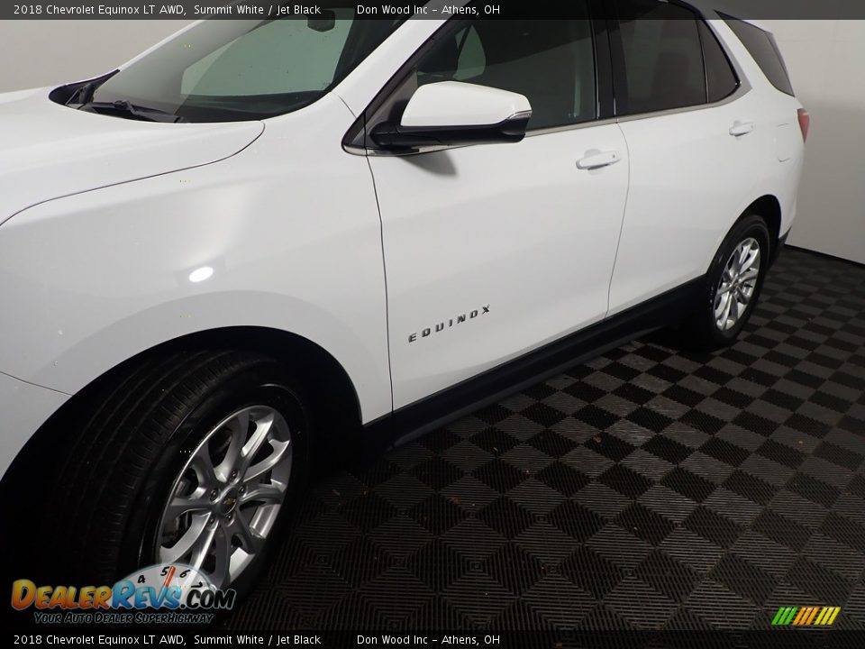 2018 Chevrolet Equinox LT AWD Summit White / Jet Black Photo #11