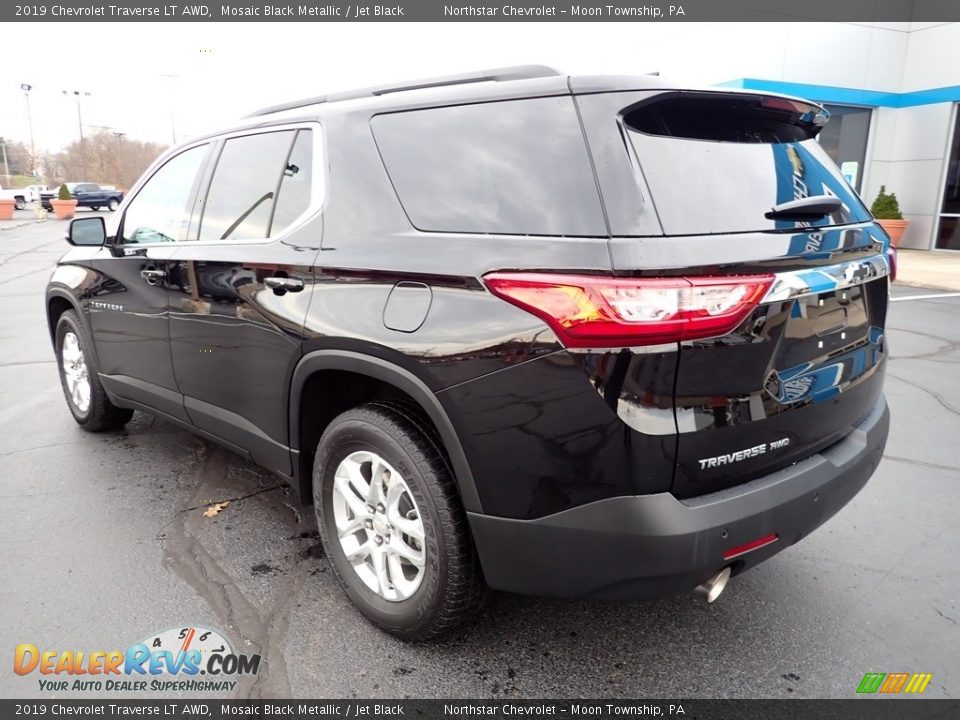 2019 Chevrolet Traverse LT AWD Mosaic Black Metallic / Jet Black Photo #4