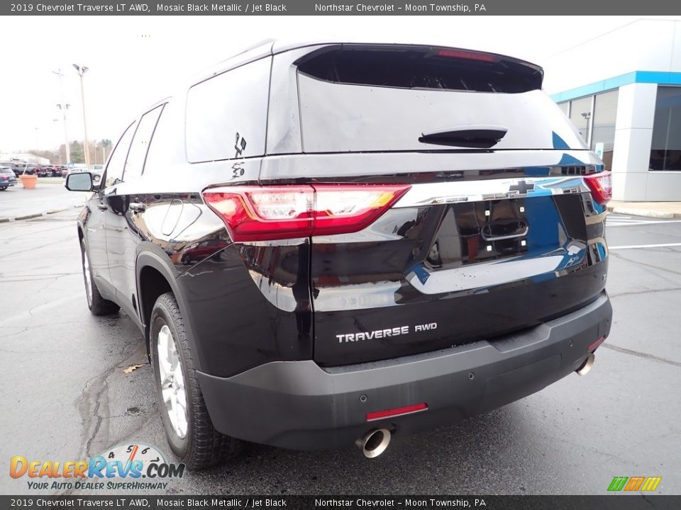 2019 Chevrolet Traverse LT AWD Mosaic Black Metallic / Jet Black Photo #5