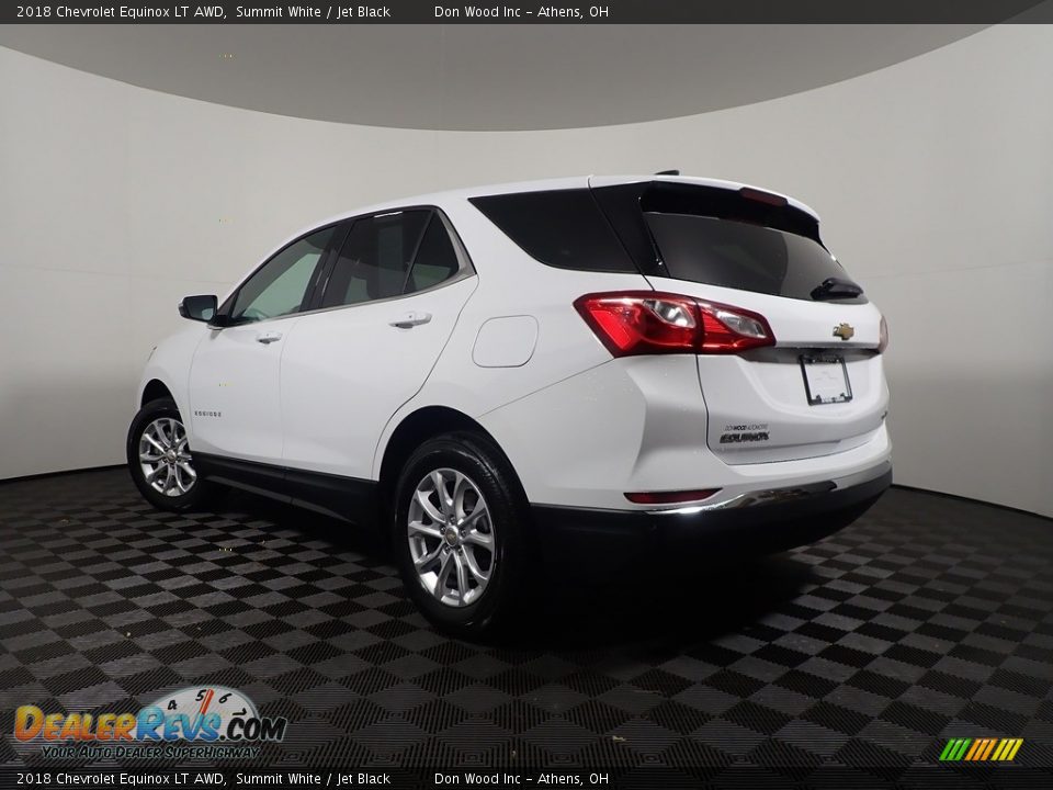 2018 Chevrolet Equinox LT AWD Summit White / Jet Black Photo #12