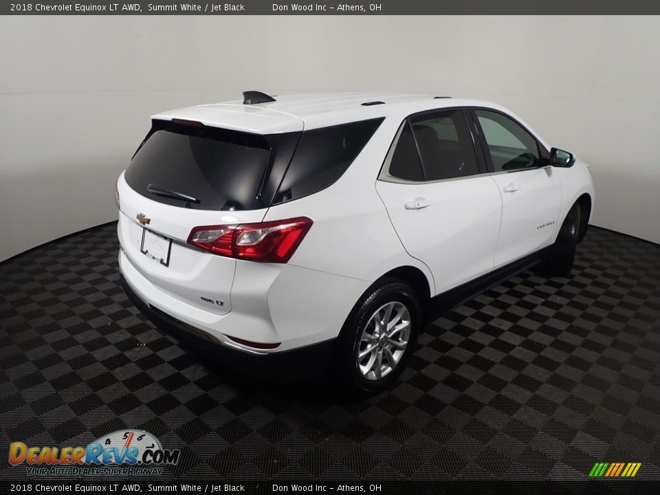 2018 Chevrolet Equinox LT AWD Summit White / Jet Black Photo #19