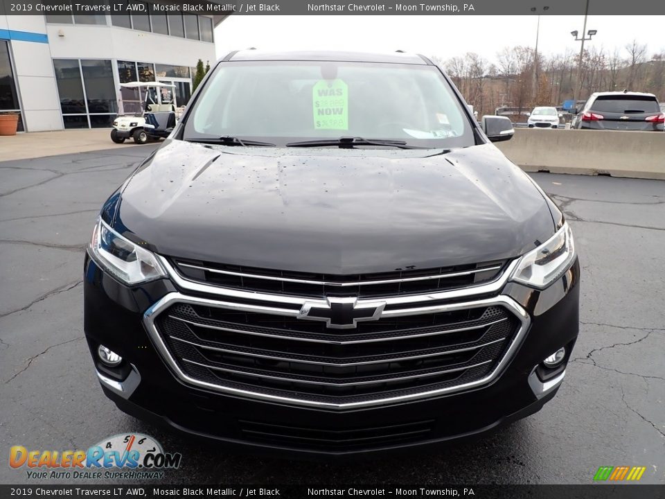 2019 Chevrolet Traverse LT AWD Mosaic Black Metallic / Jet Black Photo #13