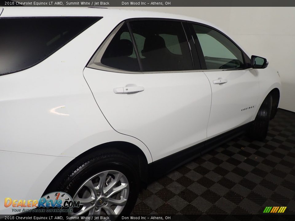2018 Chevrolet Equinox LT AWD Summit White / Jet Black Photo #21