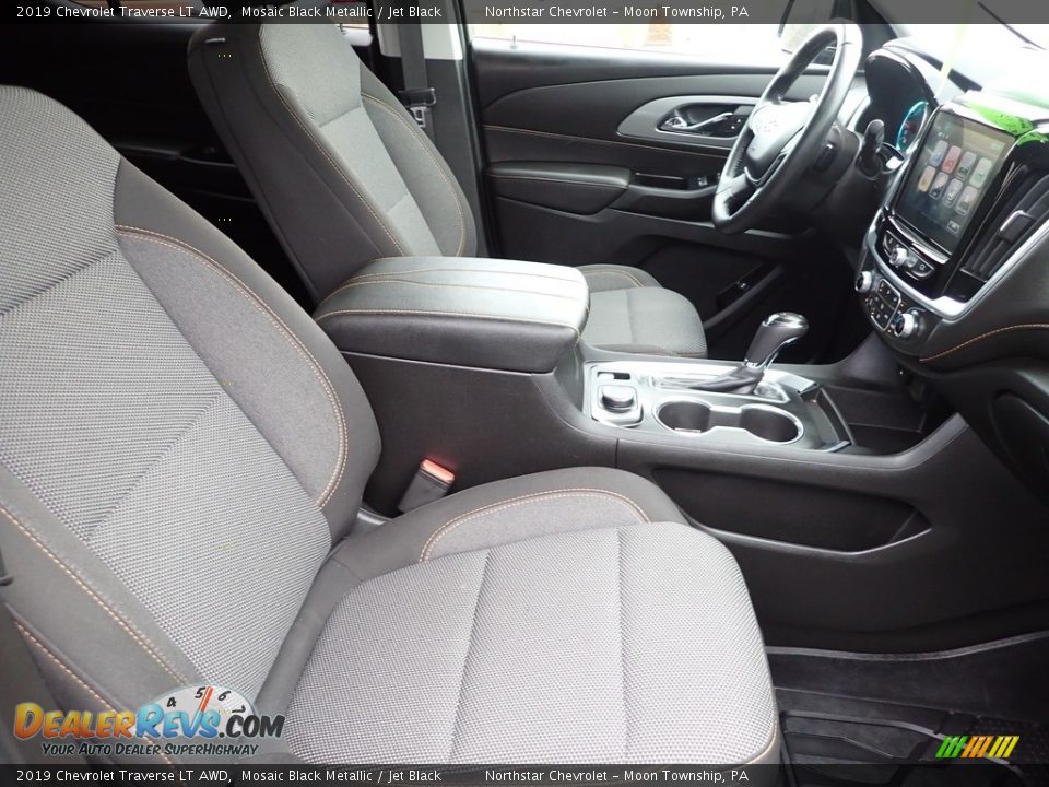 2019 Chevrolet Traverse LT AWD Mosaic Black Metallic / Jet Black Photo #15