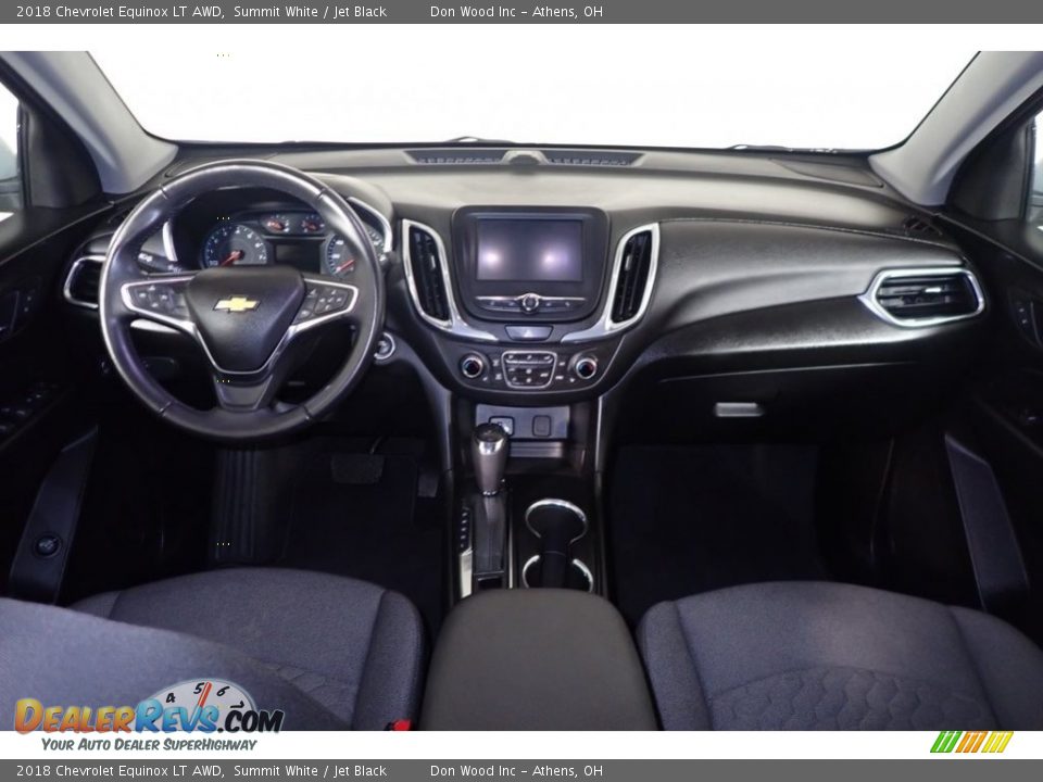 2018 Chevrolet Equinox LT AWD Summit White / Jet Black Photo #26