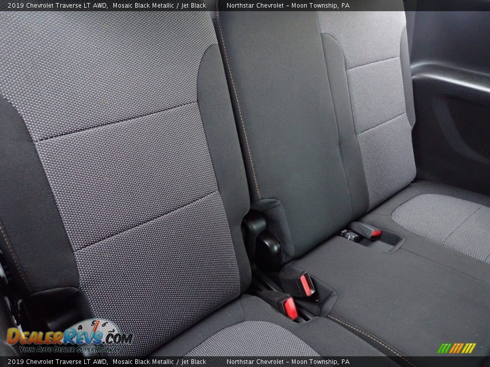 2019 Chevrolet Traverse LT AWD Mosaic Black Metallic / Jet Black Photo #19