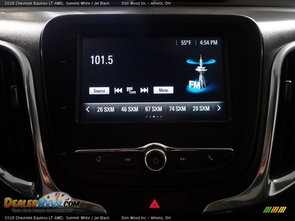 2018 Chevrolet Equinox LT AWD Summit White / Jet Black Photo #28