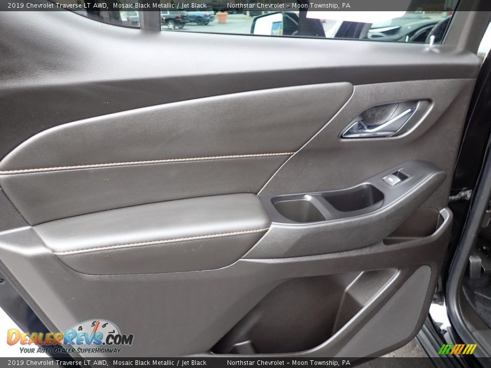 2019 Chevrolet Traverse LT AWD Mosaic Black Metallic / Jet Black Photo #23