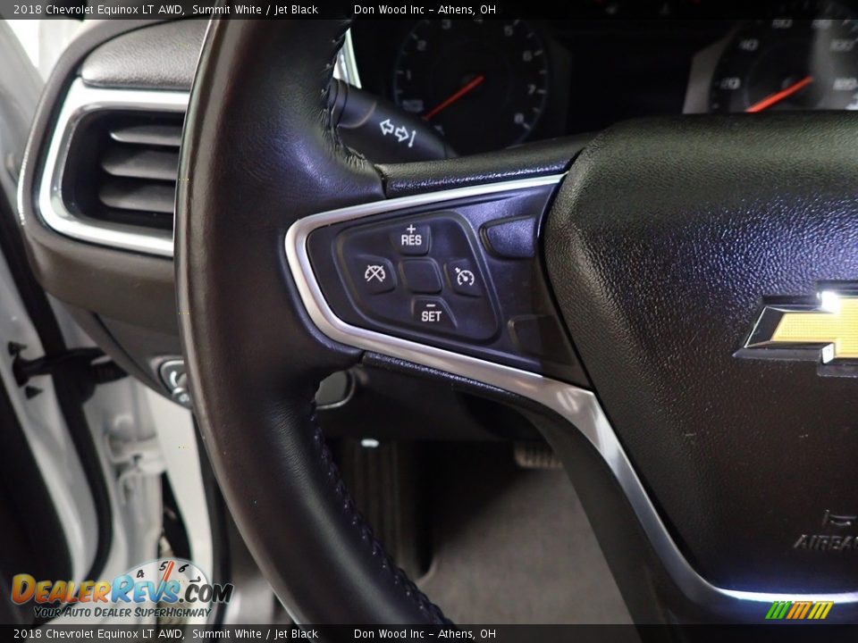 2018 Chevrolet Equinox LT AWD Summit White / Jet Black Photo #31