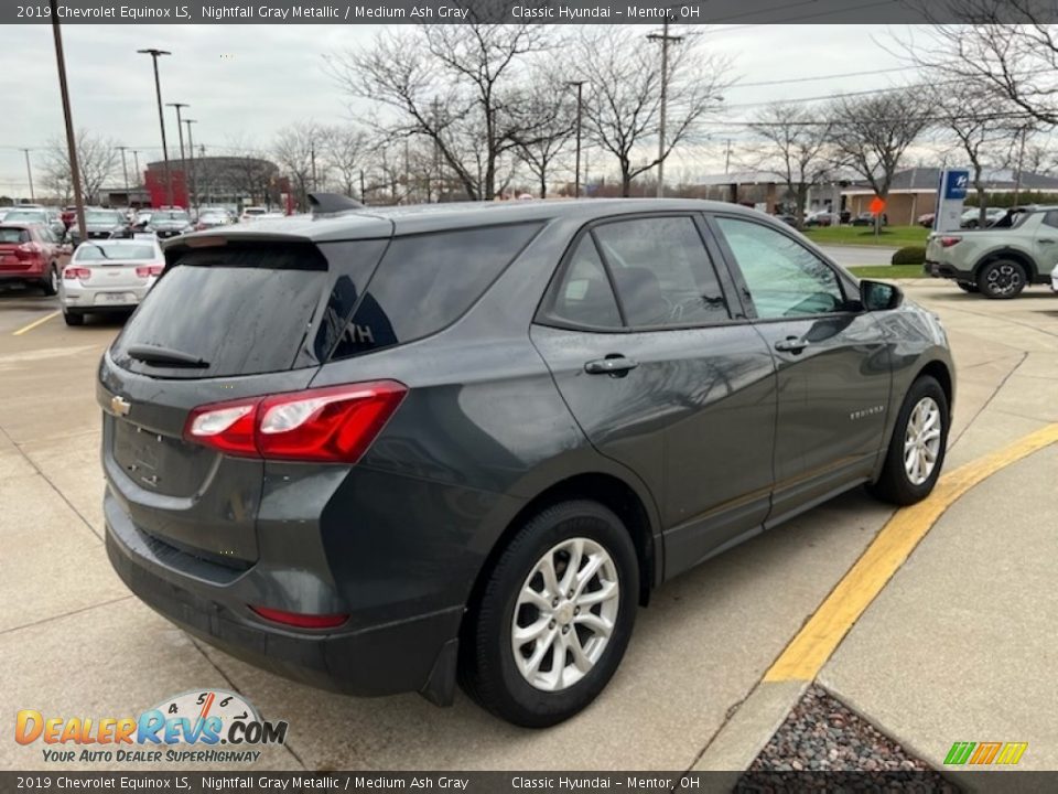 2019 Chevrolet Equinox LS Nightfall Gray Metallic / Medium Ash Gray Photo #2