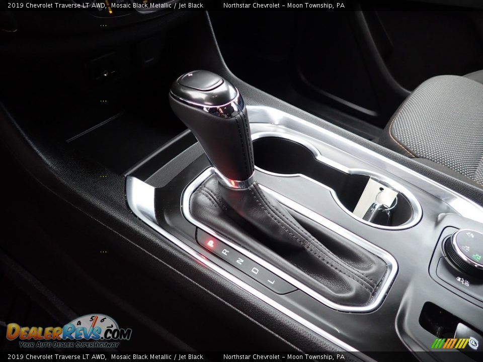 2019 Chevrolet Traverse LT AWD Mosaic Black Metallic / Jet Black Photo #26