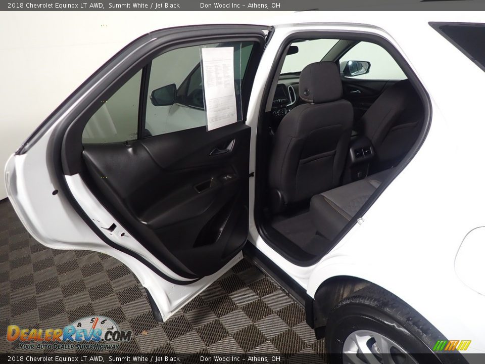 2018 Chevrolet Equinox LT AWD Summit White / Jet Black Photo #36